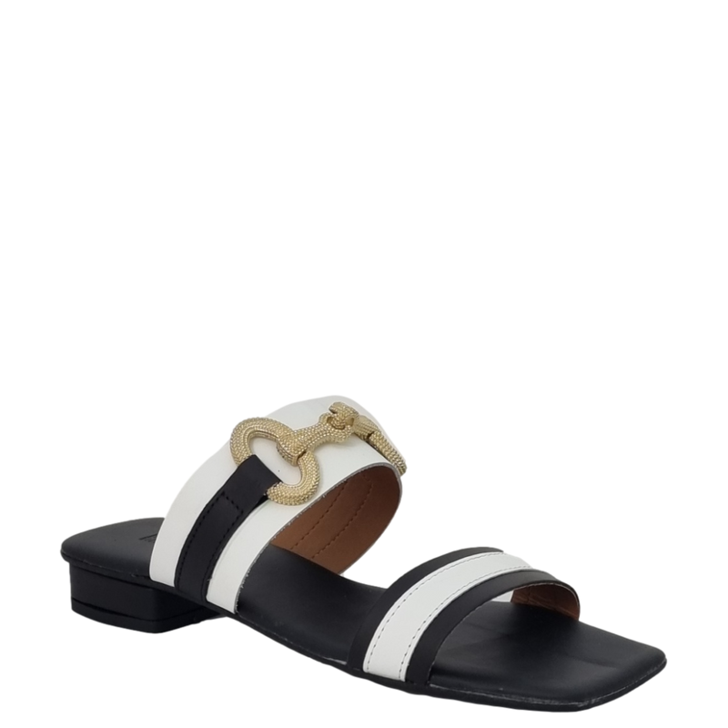 Sandali bianco 2025 e nero