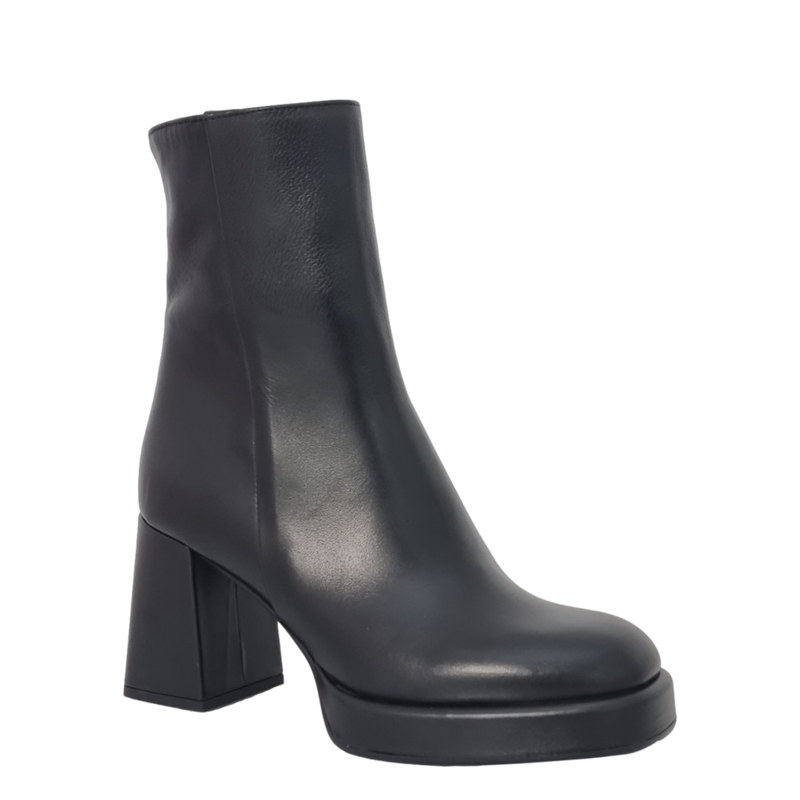 Stivaletti Neri Stivaletti Bassi Senza Tacco Stivali Bassi Neri