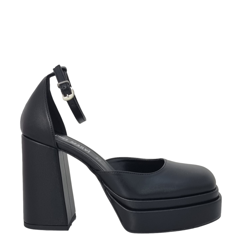 Decoltè tacco alto con plateau clearance