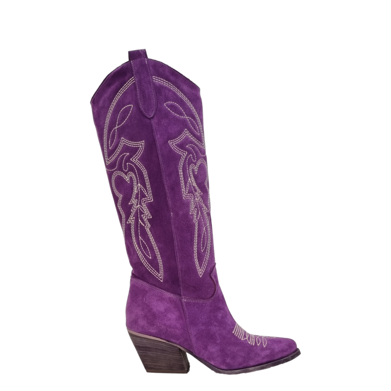 Stivali 2025 alti viola