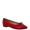 Ballerine in vernice rosso con fiocchetto F/W