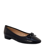 Ballerine in vernice nero con fiocchetto F/W