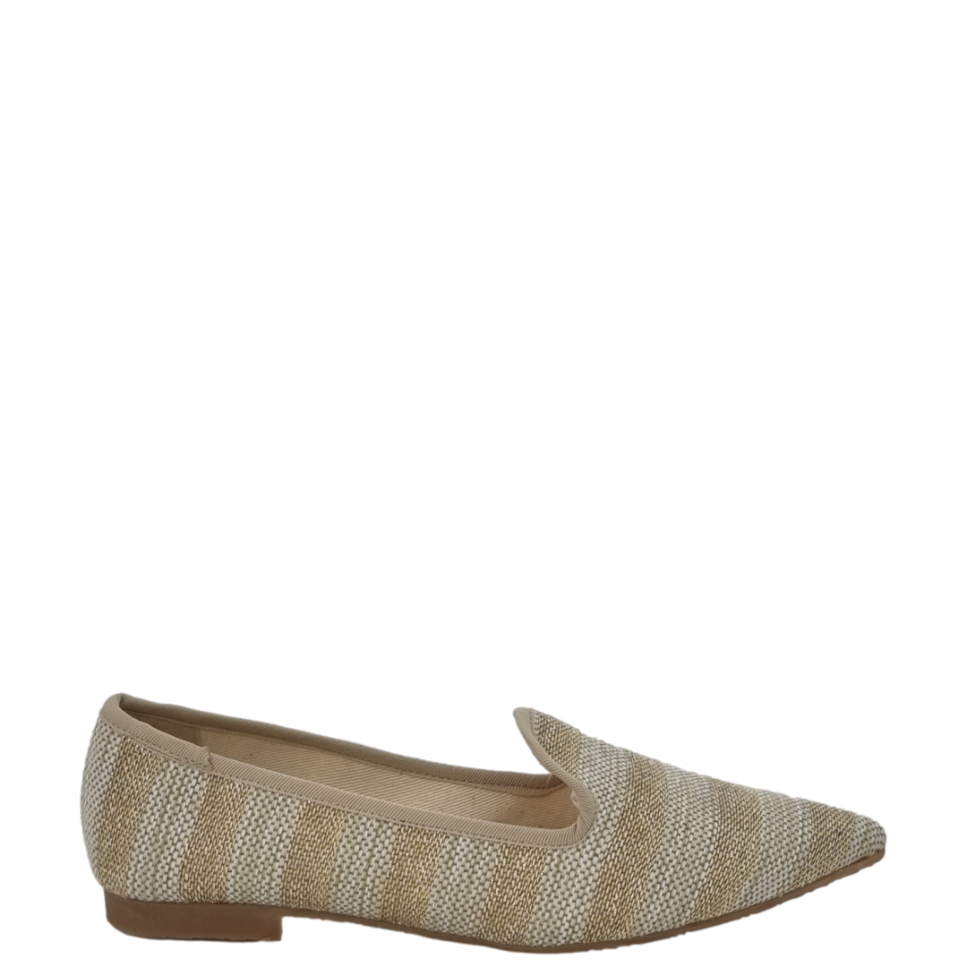 Ballerine a punta beige on sale