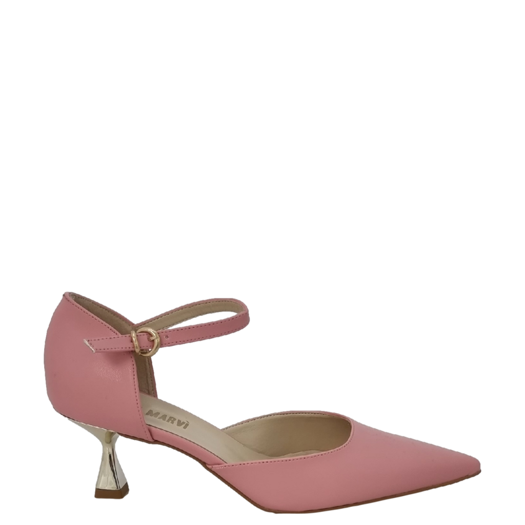 Scarpe decolte oro rosa on sale