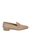 Mocassini con accessorio vera pelle nude