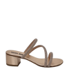 Sandali eleganti cipria con strass