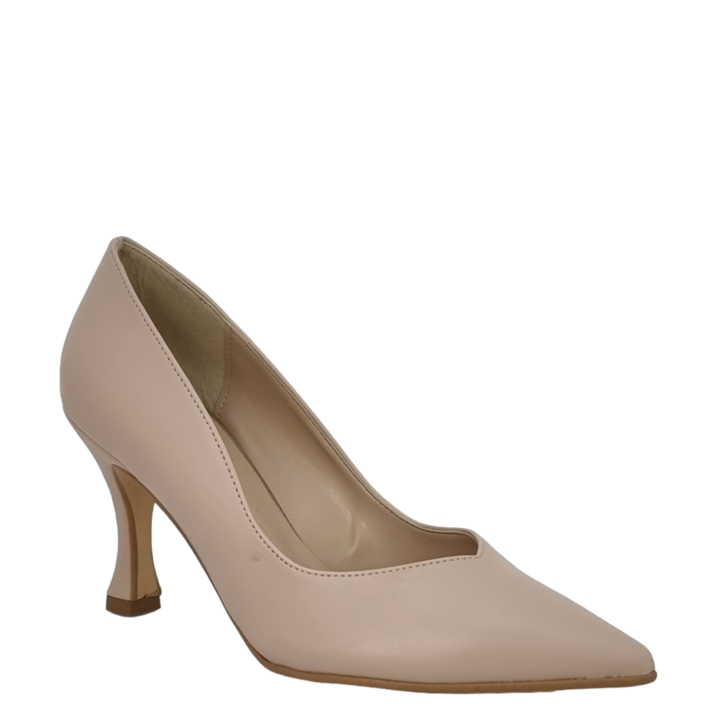 Décolleté nude scollo a V