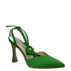 Décolleté mignon raso verde alla schiava