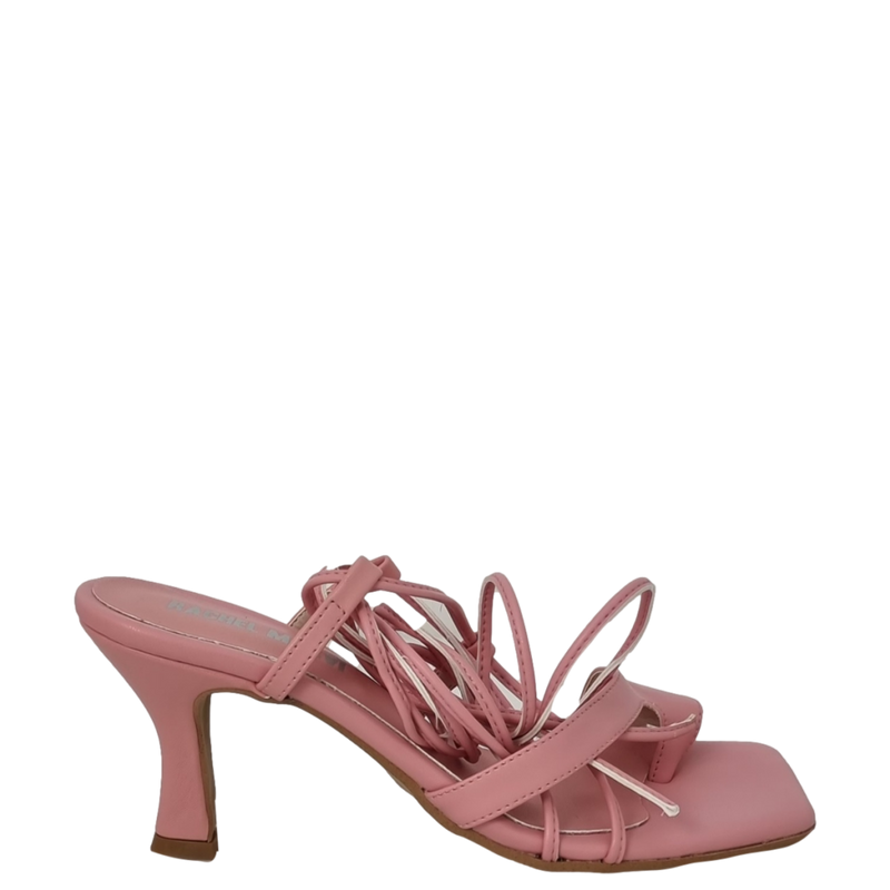 Sandali infradito alla schiava pelle rosa