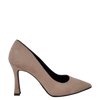 Décolleté tacco alto in camoscio beige F/W