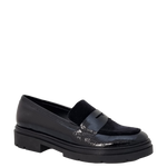 Mocassini naplak e velluto nero F/W